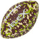 JELEX Touchdown American football bal camouflage groen – Eén maat voor iedereen