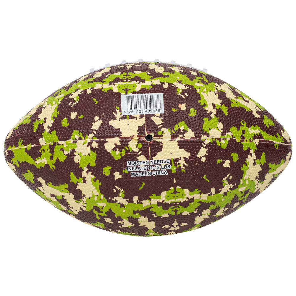 JELEX Touchdown American football bal camouflage groen