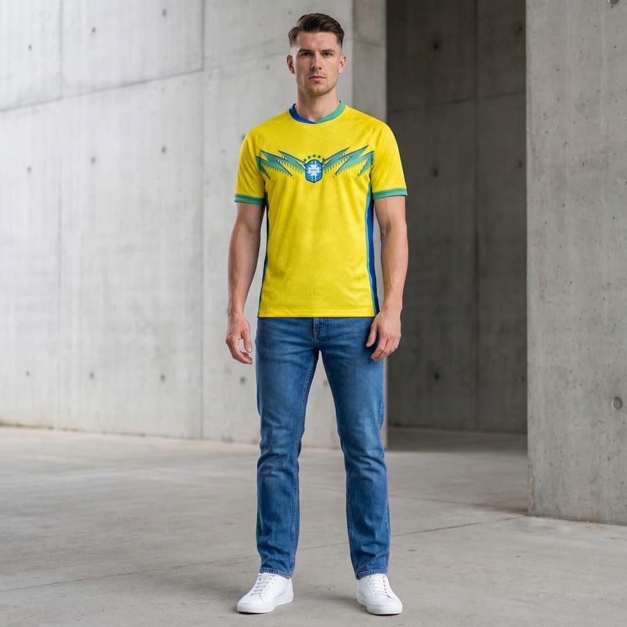Brazilië "Performante" JELEX Heren T-shirt
