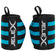 JELEX Strong Fitness polsbanden zwart-blauw – Eén maat voor iedereen