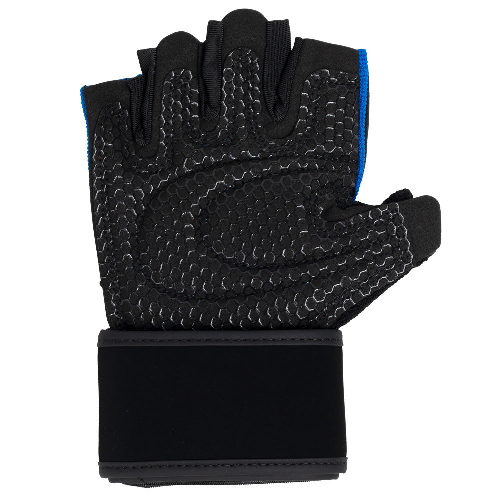 JELEX Power Premium gevoerde trainingshandschoenen zwart-blauw
