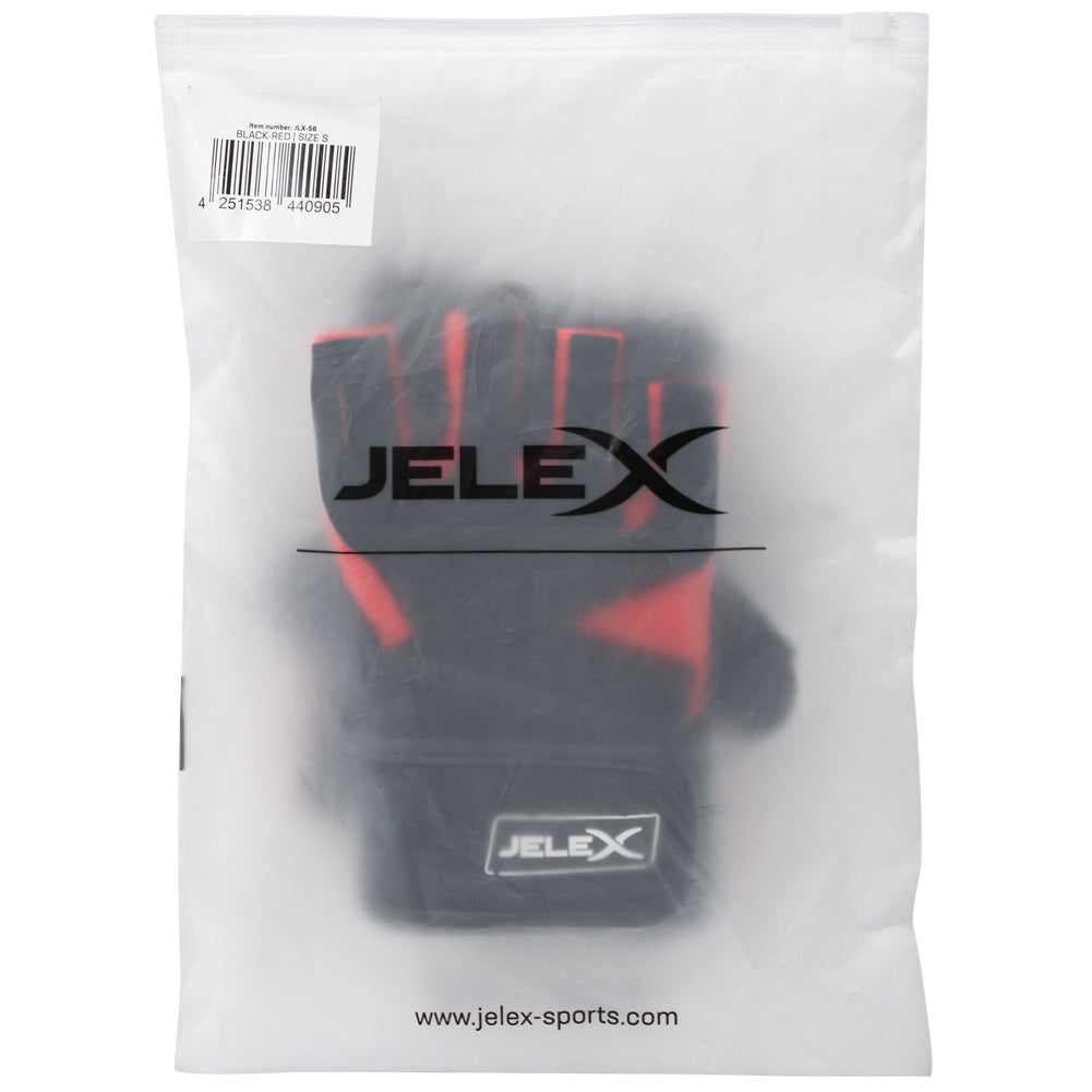 JELEX Power Premium gevoerde trainingshandschoenen zwart-rood