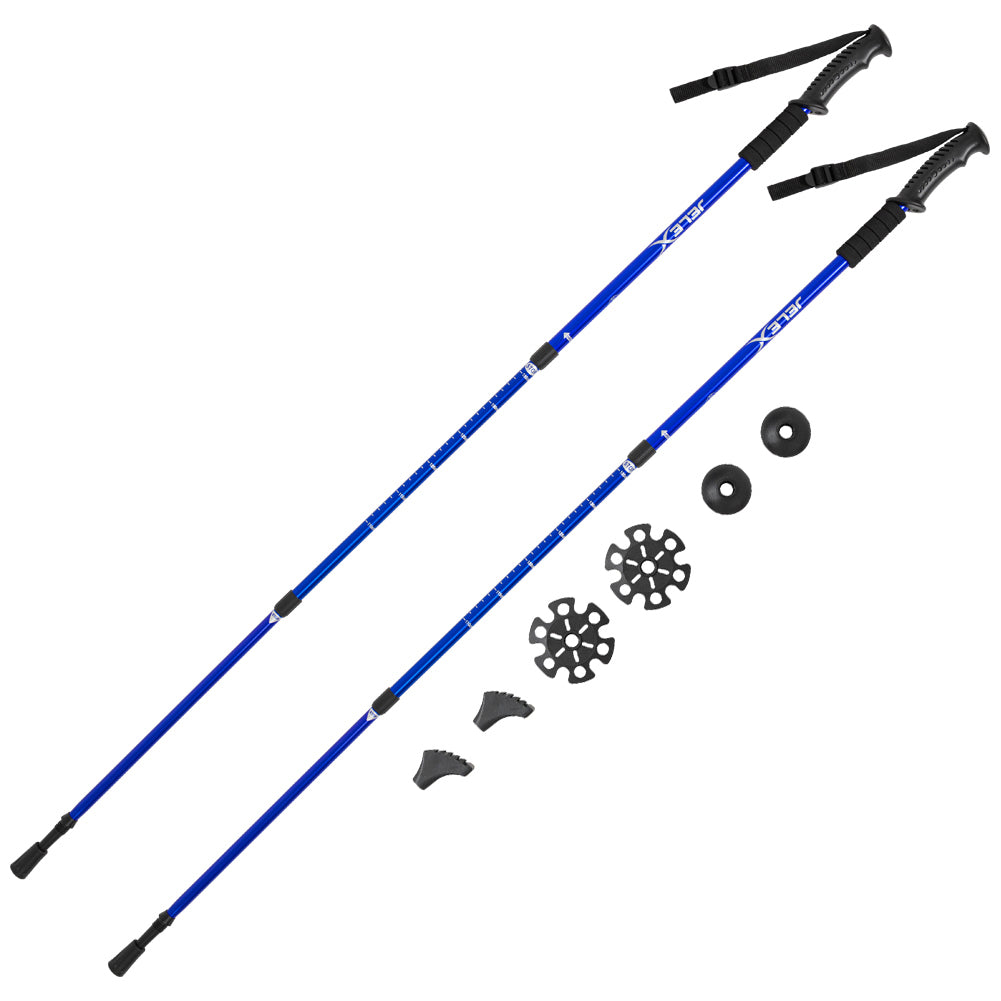JELEX Nature Wandelstokken blauw