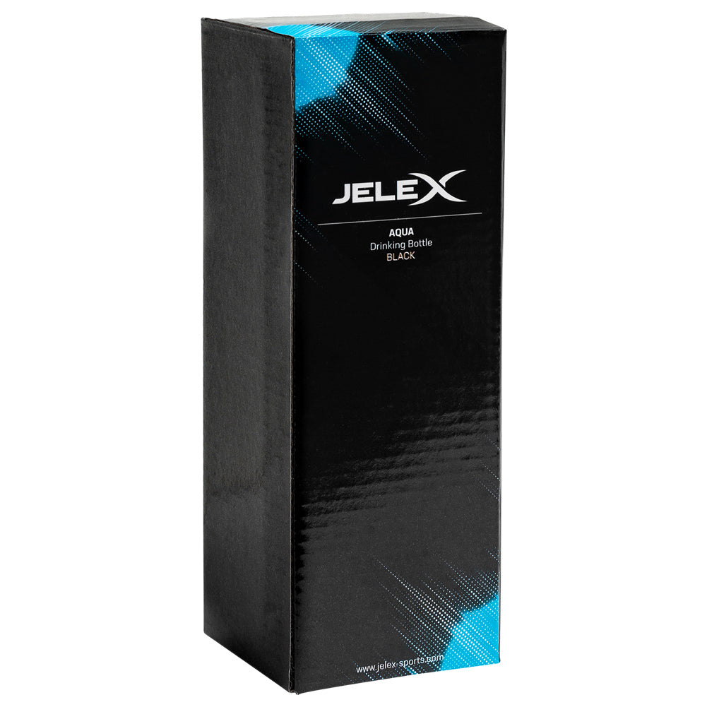 JELEX Aqua Drinkfles 600ml zwart