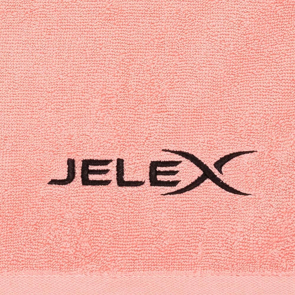 JELEX "100FIT" Fitness handdoek met zak roze