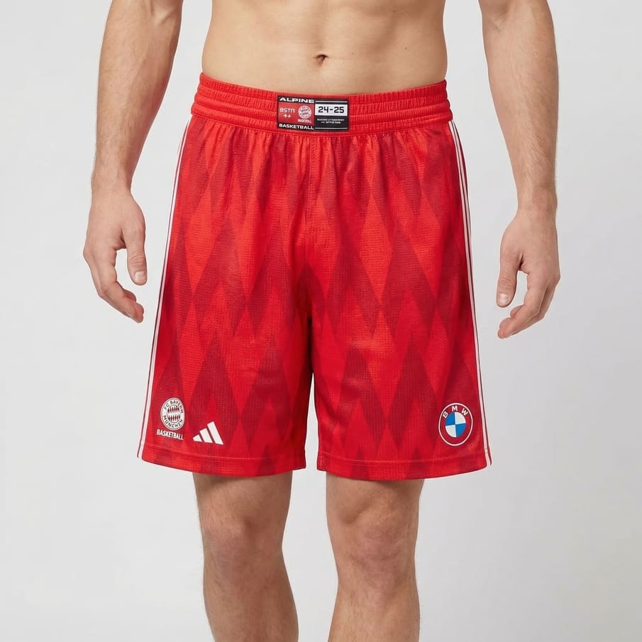 FC Bayern München Basketball adidas Heren Short JP0608
