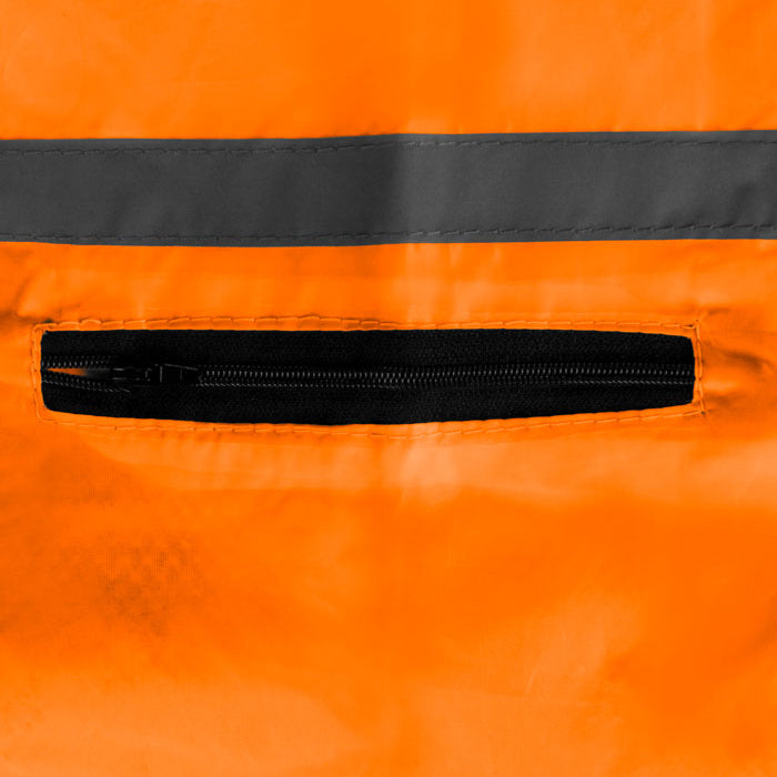 Zeus Heren Reflecterende loopjack oranje