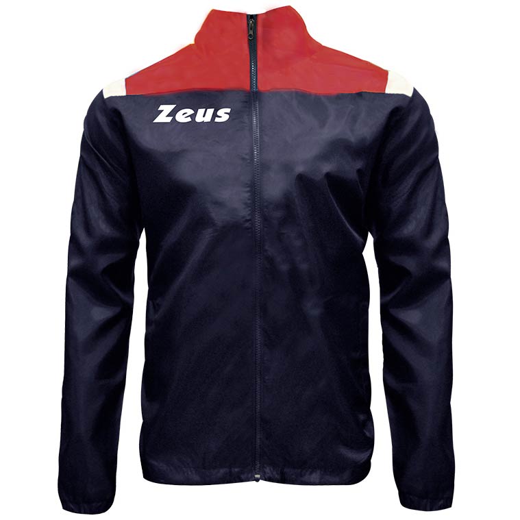 Zeus Vesuvio Regenjas navy rood