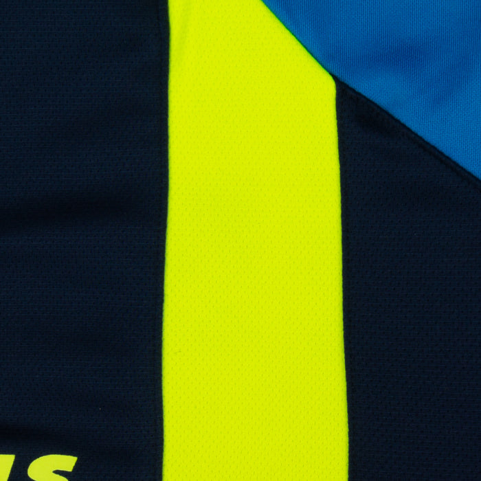 Zeus Kit Alex heren tenue met korte broek royal neongeel