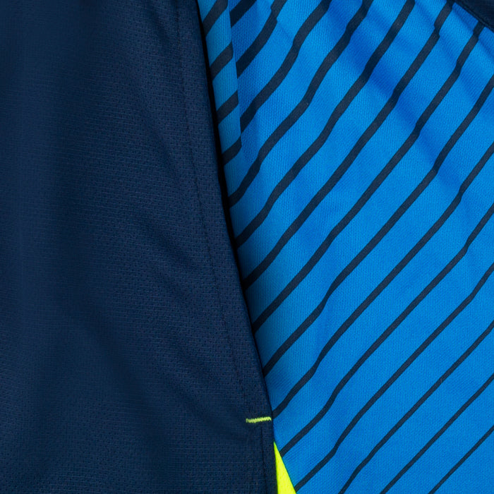 Zeus Kit Alex heren tenue met korte broek royal neongeel