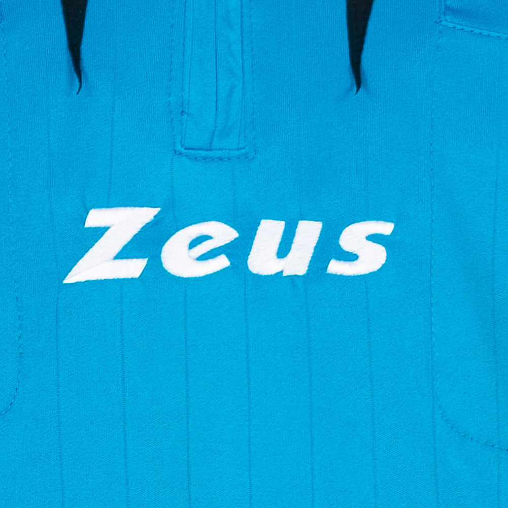 Zeus Herren Schiedsrichter Set Trikot mit Shorts Blau