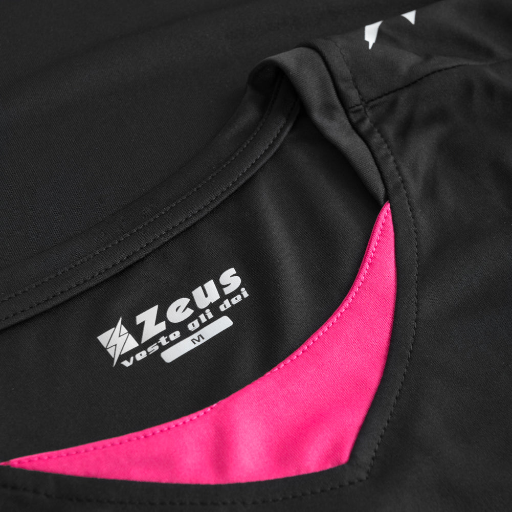 Zeus Kit Flora Dames Basketbalshirt met short zwart