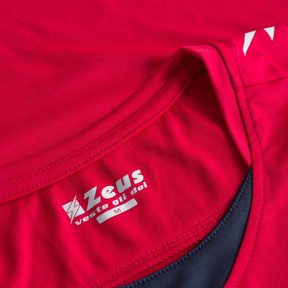 Zeus Kit Flora Dames Basketbalshirt met short rood