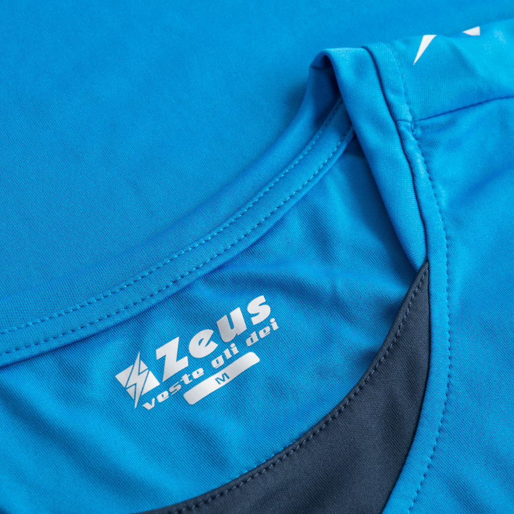 Zeus Kit Flora Dames Basketbalshirt met short royal blue