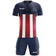 Zeus Kit Hero trikotset met korte broek blauw rood – S|M