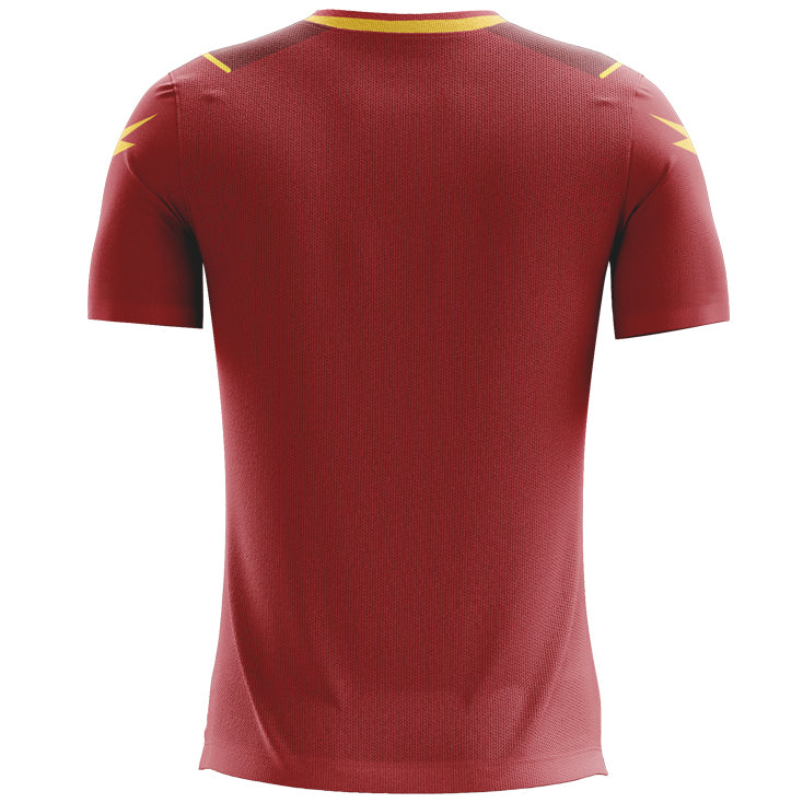 Zeus Kit Hero T-shirt-set met korte broek rood geel
