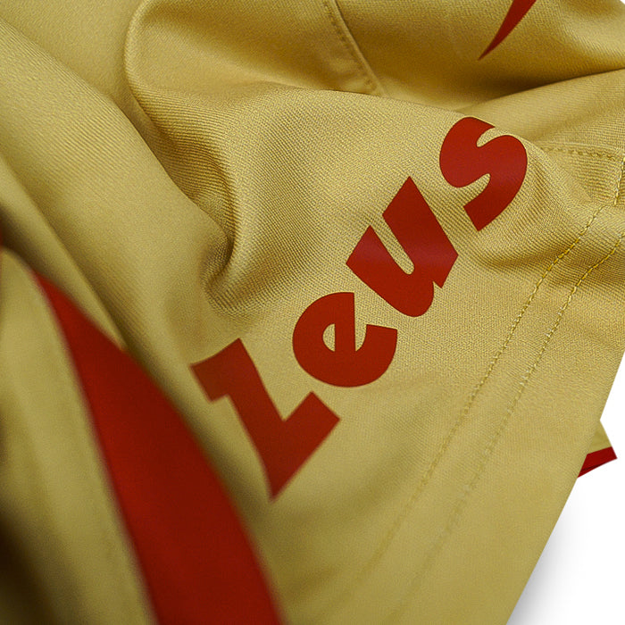Zeus Kit Hero T-shirtset met korte broek rood goud