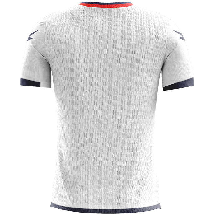 Zeus Icon Teamwear Set Shirt met short wit marine