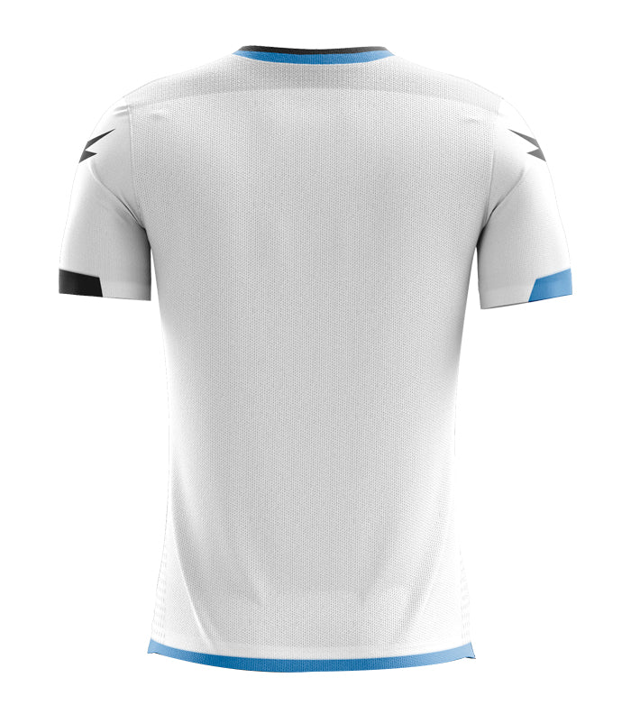 Zeus Icon Teamwear Set Shirt met short wit royal blue