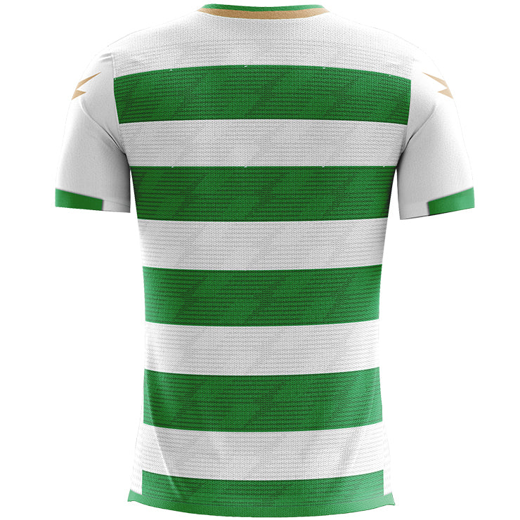 Zeus Icon Teamwear Set Shirt met short wit groen