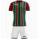 Zeus Icon Teamwear Set Shirt met short donker rood wit – S|M