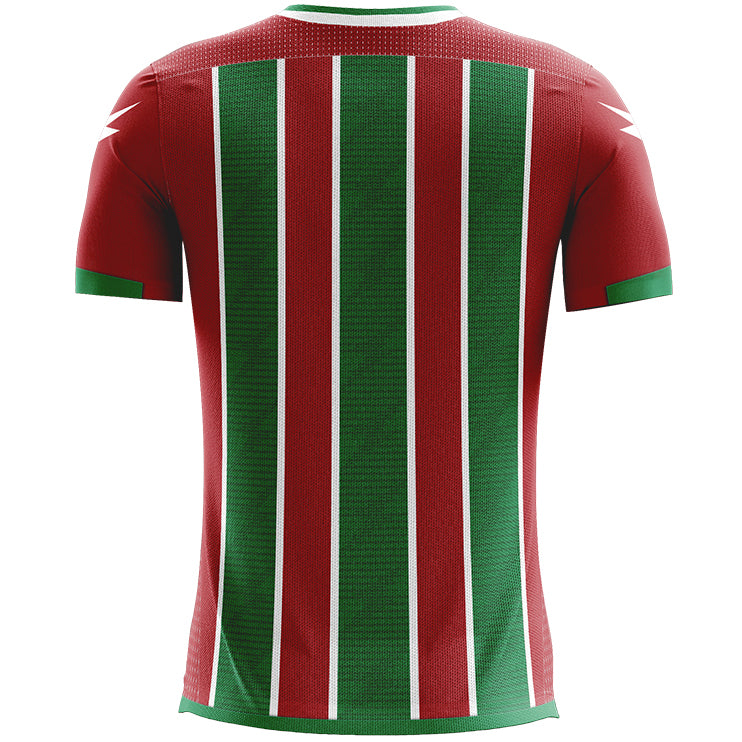 Zeus Icon Teamwear Set Shirt met short donker rood wit