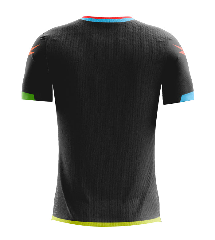 Zeus Icon Teamwear Set Shirt met short zwart neonoranje