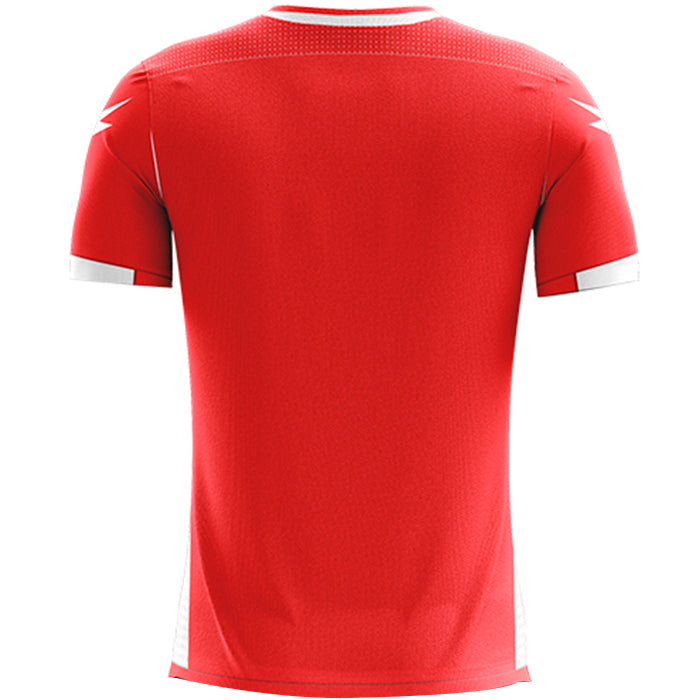 Zeus Icon Teamwear Set Shirt met short rood wit