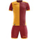 Zeus Icon Teamwear Set Shirt met short rood geel – S|M