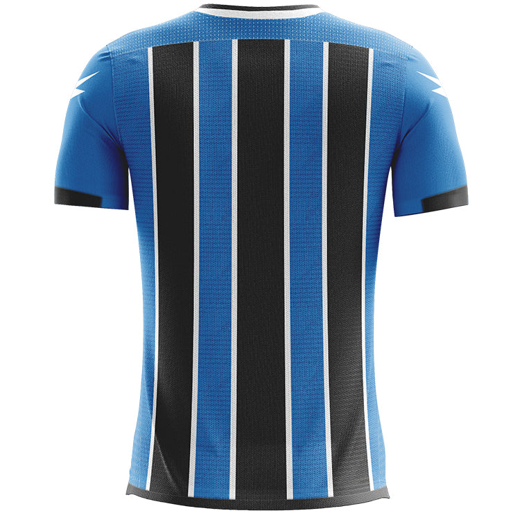 Zeus Icon Teamwear Set Shirt met short royal blue zwart