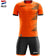 Zeus Mundial Teamwear Set T-shirt met Shorts oranje zwart – 128 YS|3XS