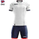 Zeus Mundial Teamwear Set T-shirt met korte broek wit navy – 128 YS|3XS