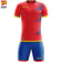 Zeus Mundial Teamwear Set T-shirt met shorts rood geel – 128 JT|3XS