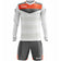 Zeus Argo Keepersset Met lange mouw Shirt met short wit grijs – M