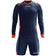 Zeus Paros Keepersset shirt met lange mouwen en shorts Navy Rood – 3XS 122-128