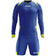 Zeus Paros Keepersset shirt met lange mouwen en shorts blauw neon geel – 3XS 122-128