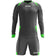 Zeus Paros Keepersset shirt met lange mouwen en shorts grijs neon geel – 3XS 122-128