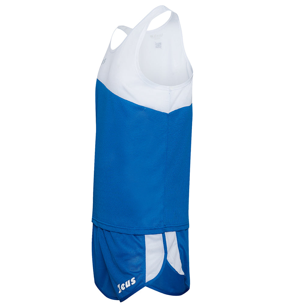 Zeus Kit Robert Heren Atletiekpak Shirt met short royal blue