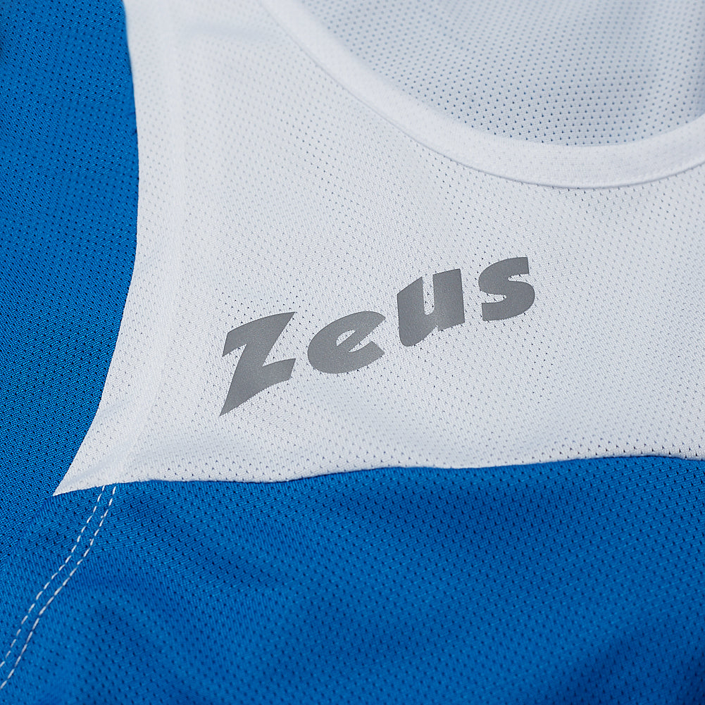 Zeus Kit Robert Heren Atletiekpak Shirt met short royal blue