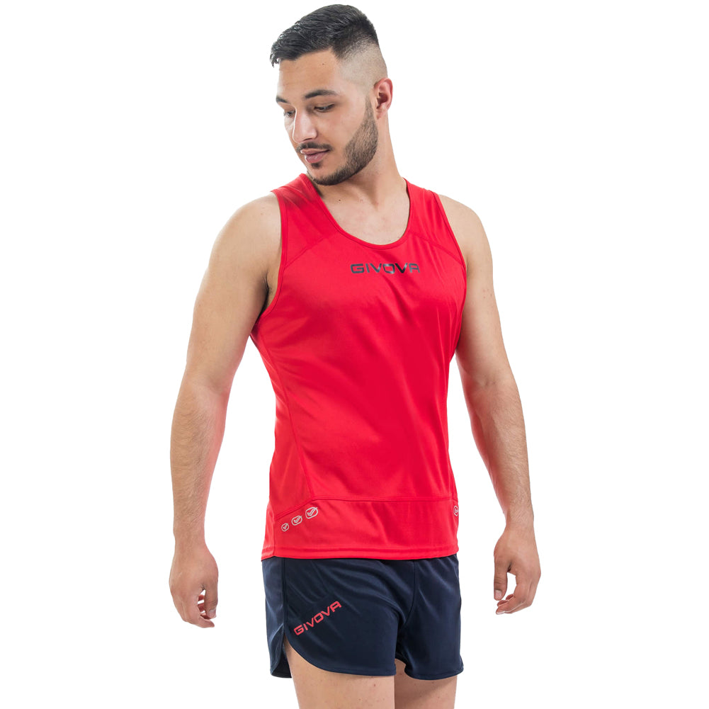 Givova New York Lichtgewicht atletiekset Singlet + Short KITA07-1204