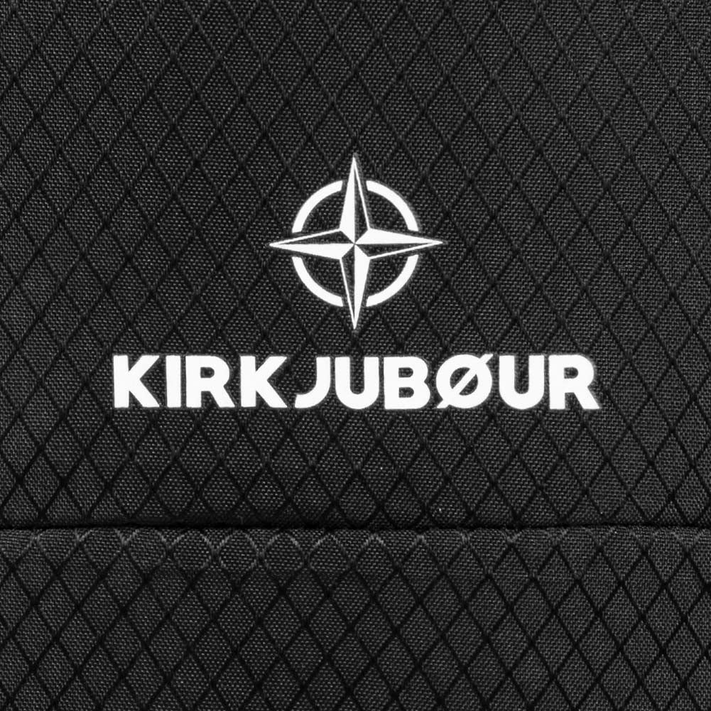 KIRKJUBØUR® "Abisko" Premium Outdoor Trekking Rugzak 30 L zwart