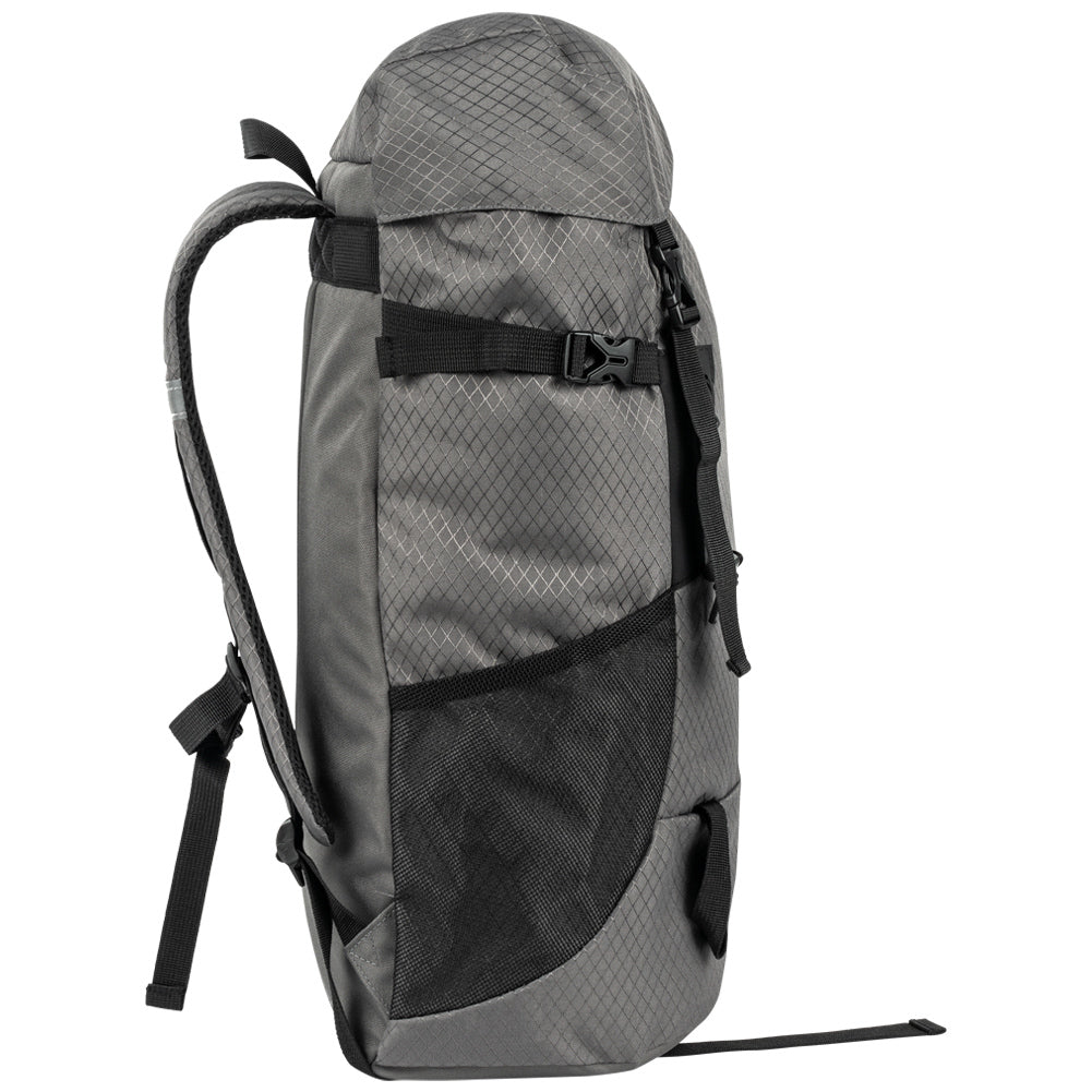 KIRKJUBØUR® "Abisko" Premium Outdoor Trekking Rugzak 30 L grijs