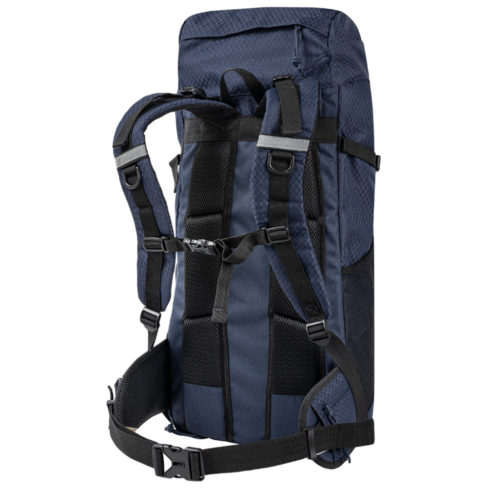KIRKJUBØUR® "Vindelfjäll" Outdoor Trekkingrugzak 35 L navy