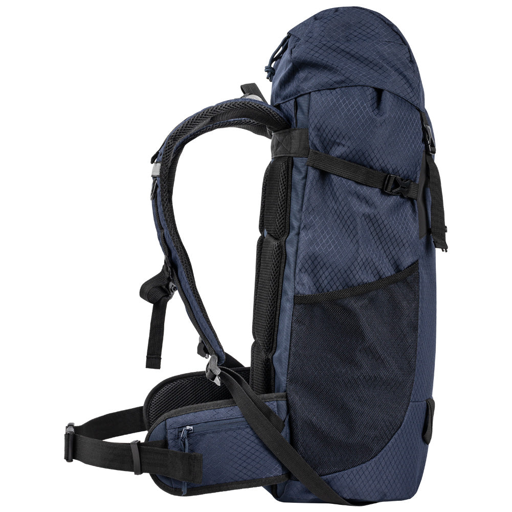 KIRKJUBØUR® "Vindelfjäll" Outdoor Trekkingrugzak 35 L navy