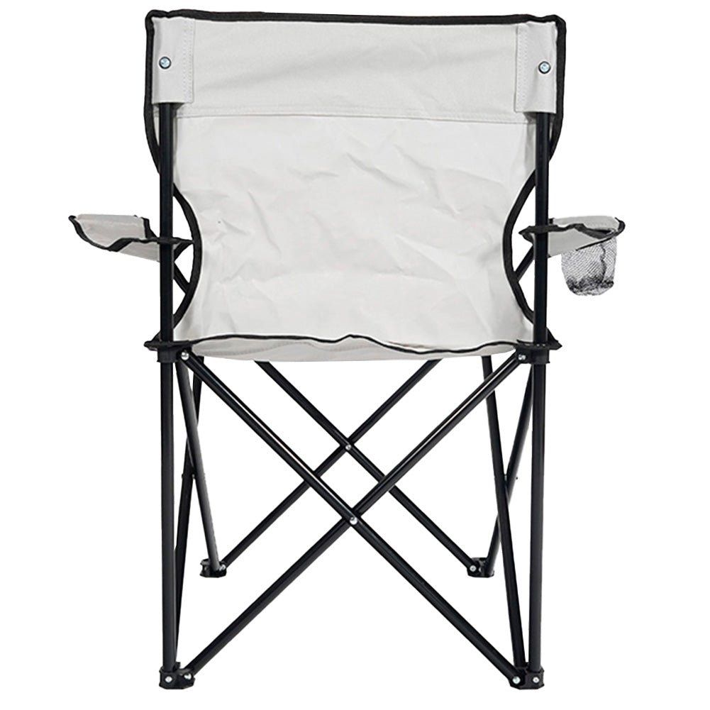 KIRKJUBØUR® "Njörd" Campingstoel grijs