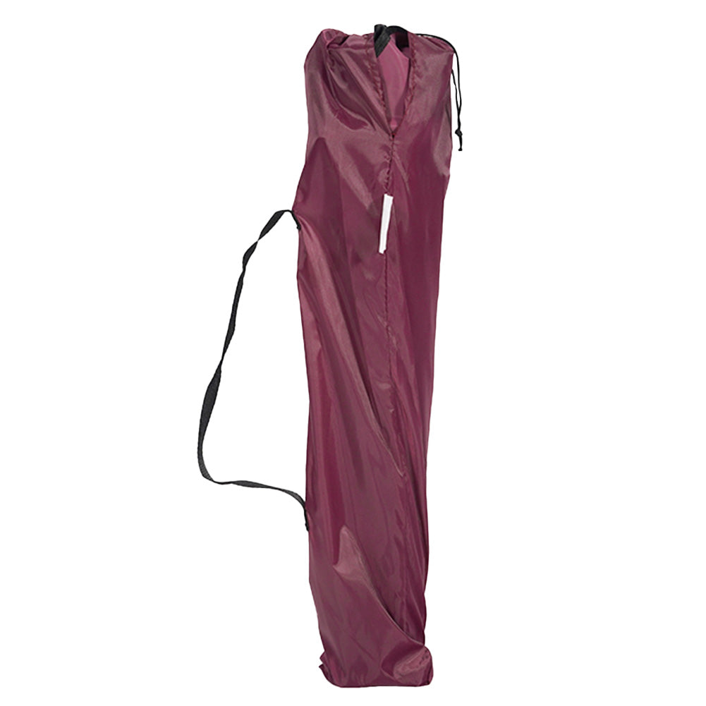 KIRKJUBØUR® "Zonnekater" opvouwbare campingtafel wijnrood