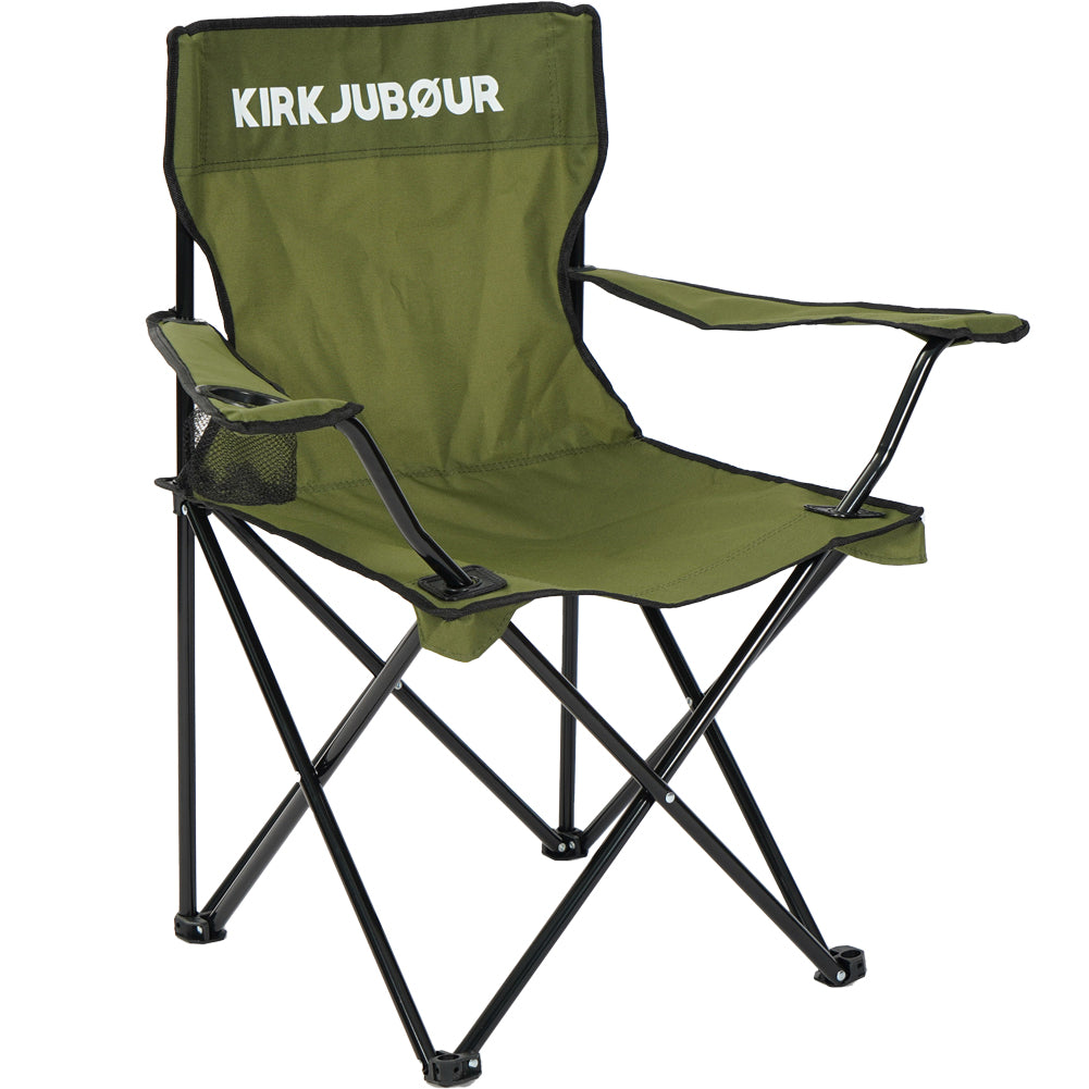 KIRKJUBØUR® "Njörd" Campingstoel kaki