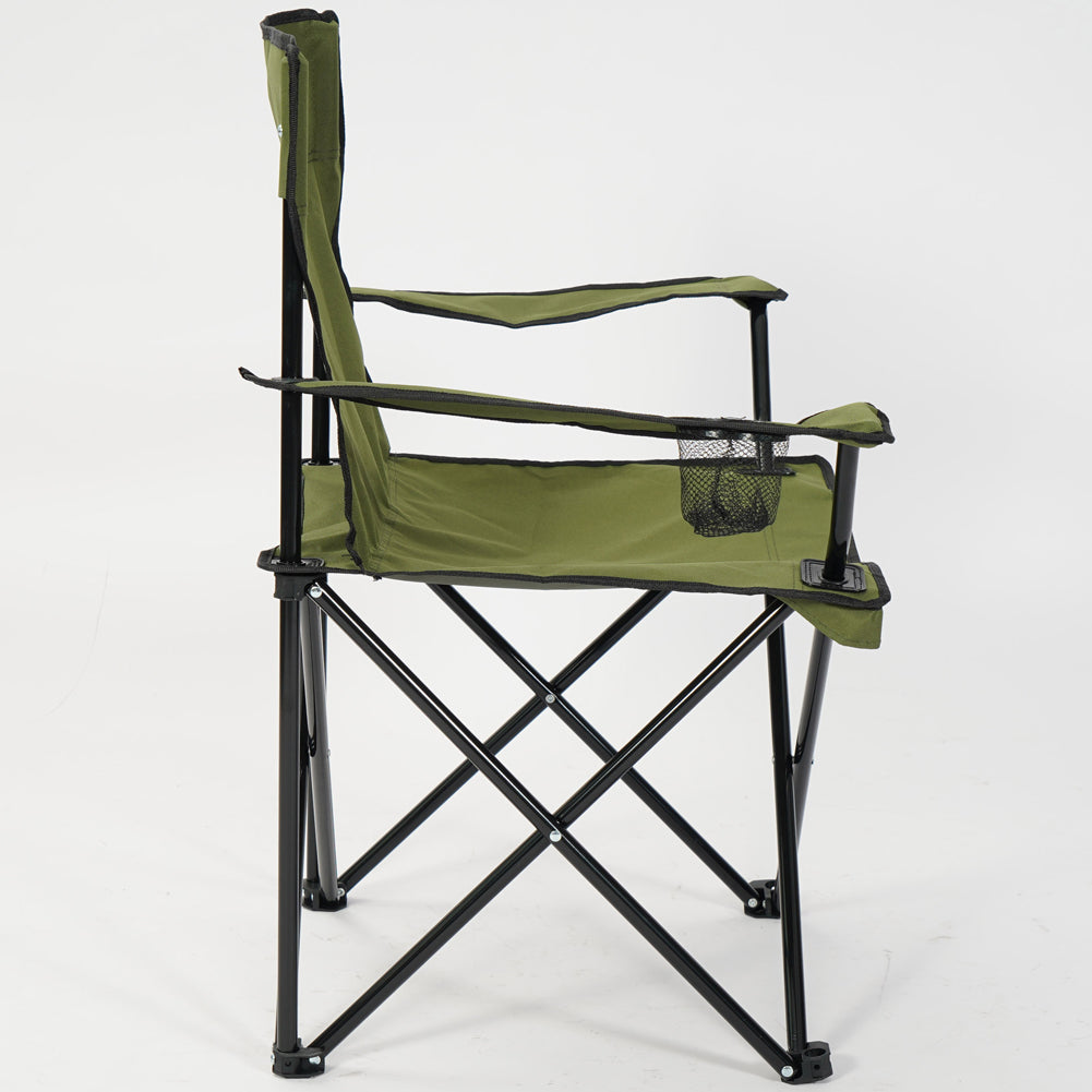 KIRKJUBØUR® "Njörd" Campingstoel kaki