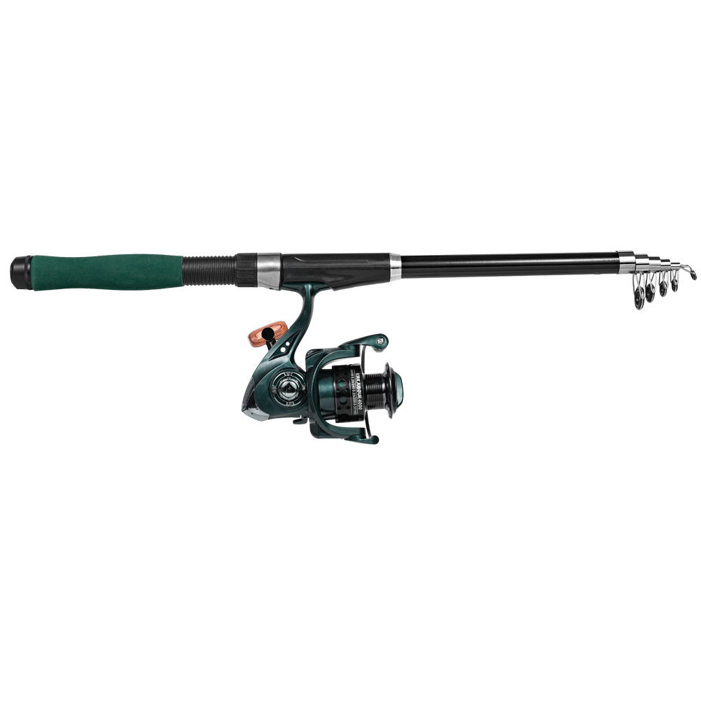 KIRKJUBÃUR Â® "Agnatha" Telescopische vishengelset 2,40 m
