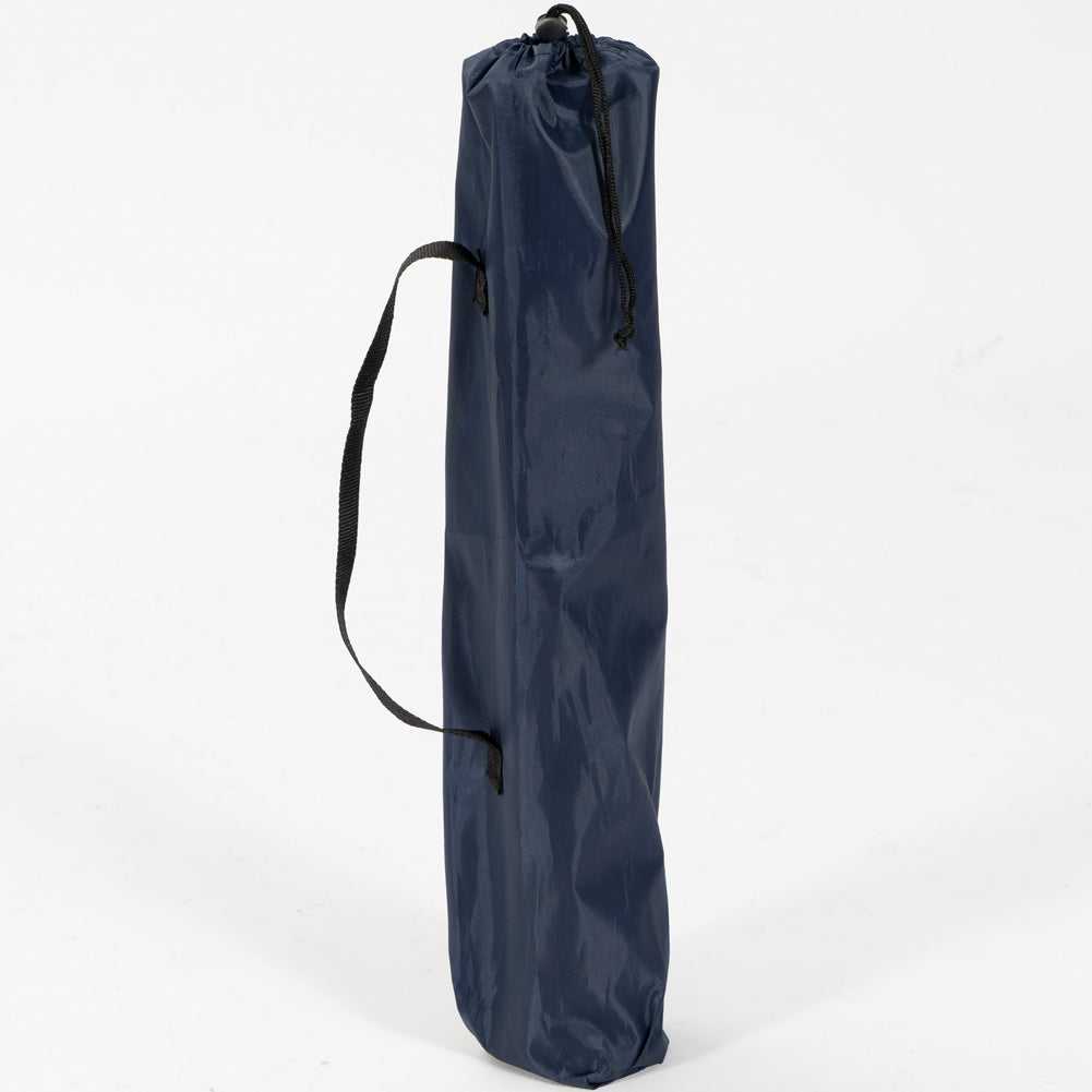 KIRKJUBØUR® "Freydis" inklapbare outdoor kruk vier poten blauw